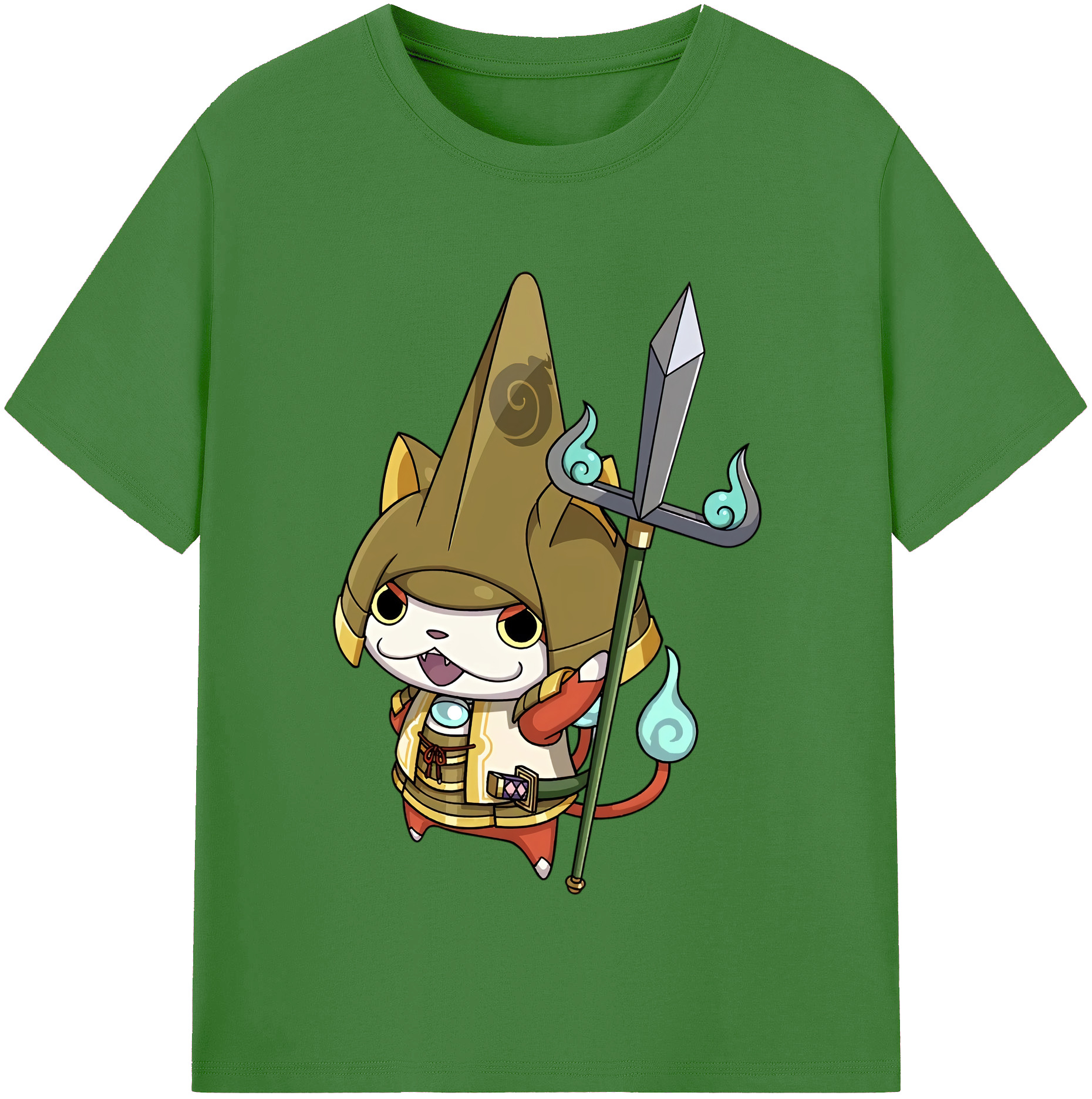 （画像用） 妖怪ウォッチ Yo-kai Watch レディースカジュアルプリントTシャツ（綿100％）